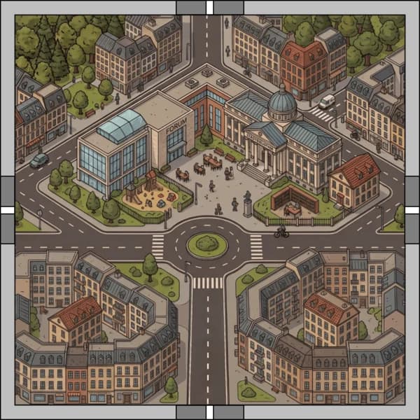 Residential district